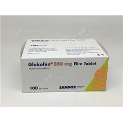 GLUKOFEN RET.850 MG 100 TABLET