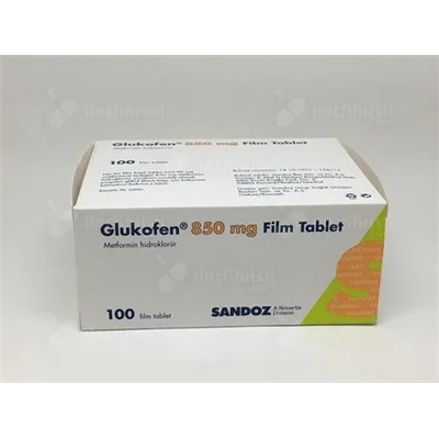 GLUKOFEN RET.850 MG 100 TABLET