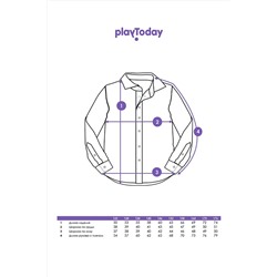 Рубашка PLAYTODAY, 1126460