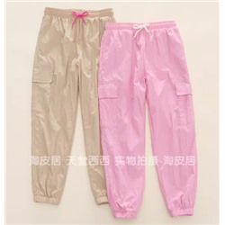 Быстросохнущие штаны карго для девочек (4-8 лет)