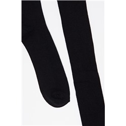 Calcetines altos - Negro