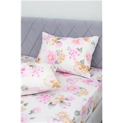 Наволочка поплин Цветочный рай