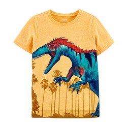 Carter's | Kid Dinosaur Snow Yarn Jersey Tee