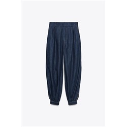 PANTALÓN DENIM BOMBACHO ZW COLLECTION