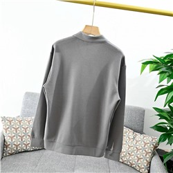 Мужское поло с длинным рукавом с флисом внутри   Zegn*a