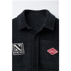 COMFORT CORDUROY FLEECE OVERSHIRT