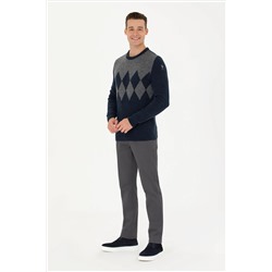 Erkek Antrasit Kanvas Pantolon