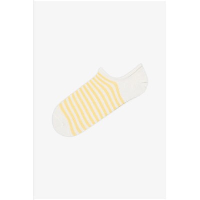 Penti 3 Çift Pamuklu Renkli Çizgili Sneaker Çorap