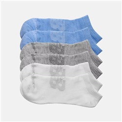 Flat Knit No Show Socks 6 Pack Men