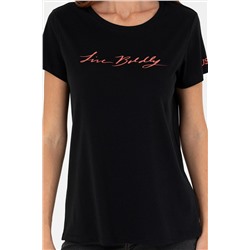 Kadın Siyah Tişört