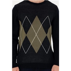 Erkek Lacivert Kazak