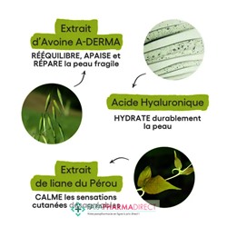 A-Derma Epitheliale A.H DUO Massage Gel-Huile de Massage 100ml