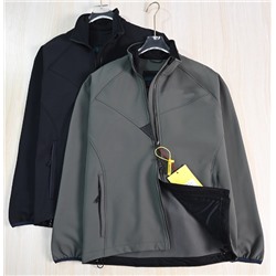 Мужская спортивная куртка из мягкого материала, ветрозащитная, водонепроницаемая