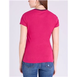 RINGER NECK TRIM T-SHIRT