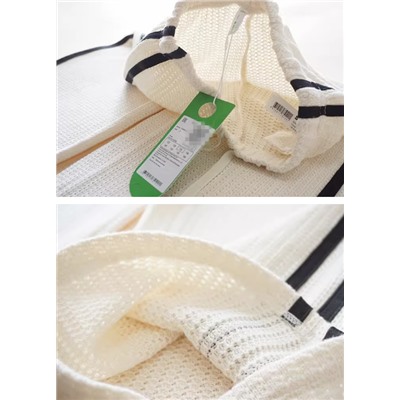 Широкие брюки из ажурного трикотажа для девочек СЕЛ*А. Экспорт. Последние 2 размера