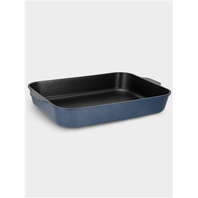 Форма для запекания, 34x26x5.5 см, синяя, с покрытием, Agile