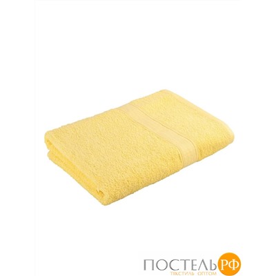 529698/5-2 Полотенце махровое с бордюром св. желт. 50*90, 420гр/м2