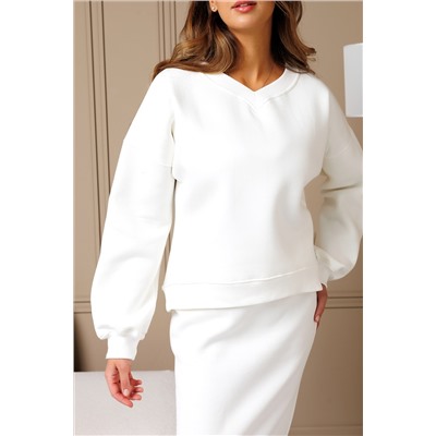 Свитшот худи оверсайз кофта с начесом 387MLK