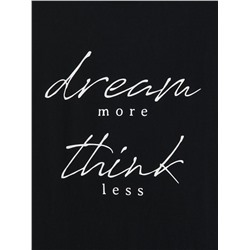 Nachthemd mit Schriftzug