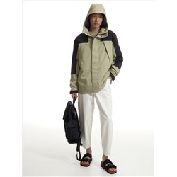 Jacke aus Materialmix