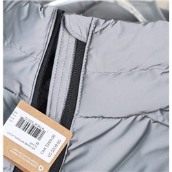 Женская курткаиз светоотражающей ткани 80% флиса, воротник-стойка, ветрозащитная и тёплая, приталенная