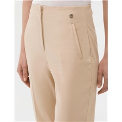 Bej Havuç Fit Kumaş Pantolon