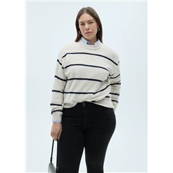 Jeans skinny tiro medio