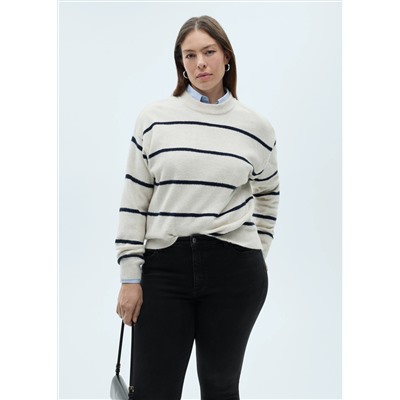 Jeans skinny tiro medio