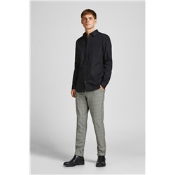 Pantalón recto Crudo y negro