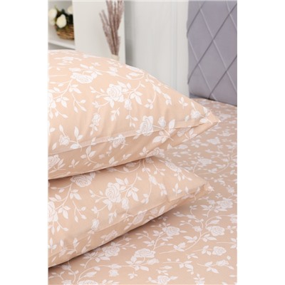 Наволочка поплин Цветочный рай-компаньон