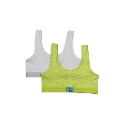 Monogram Bralettes - Pack of 2