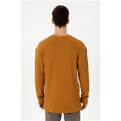 Erkek Coconut Bisiklet Yaka Comfort Sweatshirt