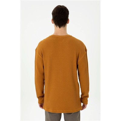 Erkek Coconut Bisiklet Yaka Comfort Sweatshirt