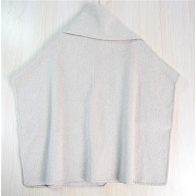 Шерстяное пальто-шаль CO*S