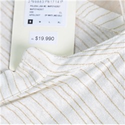 Тонкая льняная смесовая рубашка