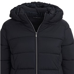 Damen Steppmantel mit abnehmbarer Kapuze