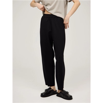 Черные зауженные брюки