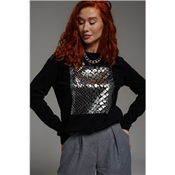 8519/1 Футболка с длинным рукавом женская