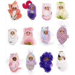 Baby Born Surprise Blooming Babies with 10+ Surprises and Color Change Diaper, Multicolor