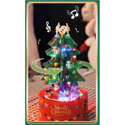 Музыкальный бокс  3 в 1- лего, музыка, снежок