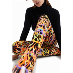 Legging slim animal print