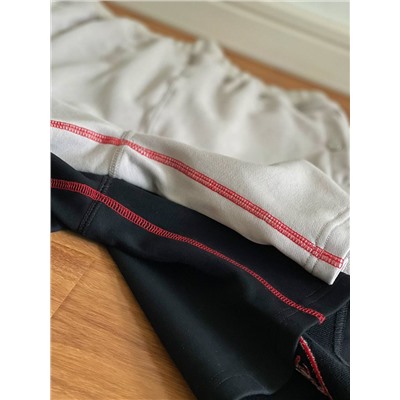 Шорты с вышитым логотипом 2 цвета