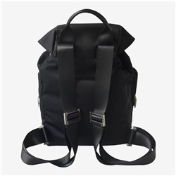DIESE*L 🎒 спортивный рюкзак из водоотталкивающей ткани со вставками из воловьей кожи, высококачественная реплика✔️ унисекс