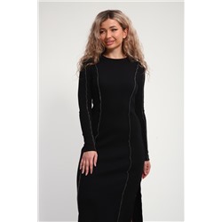 Платье женское кашкорсе со швом ПлЖ-01