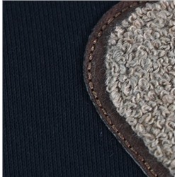 Женский плотный хлопковый флокированный свитер  АМ*И