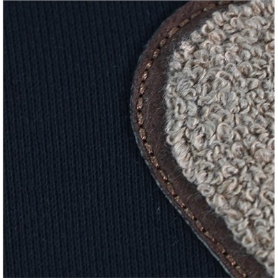 Женский плотный хлопковый флокированный свитер  АМ*И