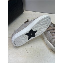 Кеды с ажурной сеткой на толстой подошве 3 цвета ДИО*Р