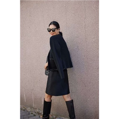 кардиган из чистого кашемира с отделкой бисером miu люкс