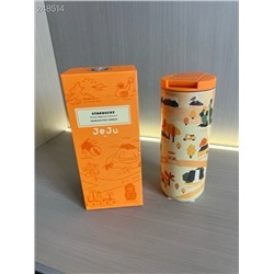 Термостакан Starbuck*s с городами Южной Кореи  ☕️  Экспорт в Южную Корею