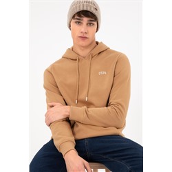 Erkek Camel Basic Sweatshirt